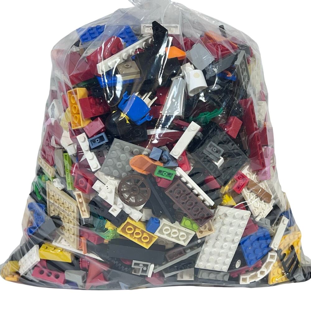 LEGO 5 lbs Bulk Lot Random Parts Pieces Building Blocks Clean Nice